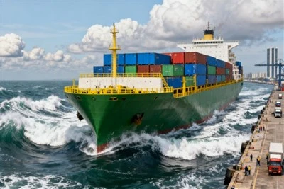 Linea di trasporto marittimo di carichi di grandi dimensioni dalla Cina all'Australia